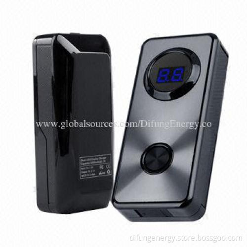 Portable Battery Chargers for Samsung Galaxy S4 with LCD Power Display
